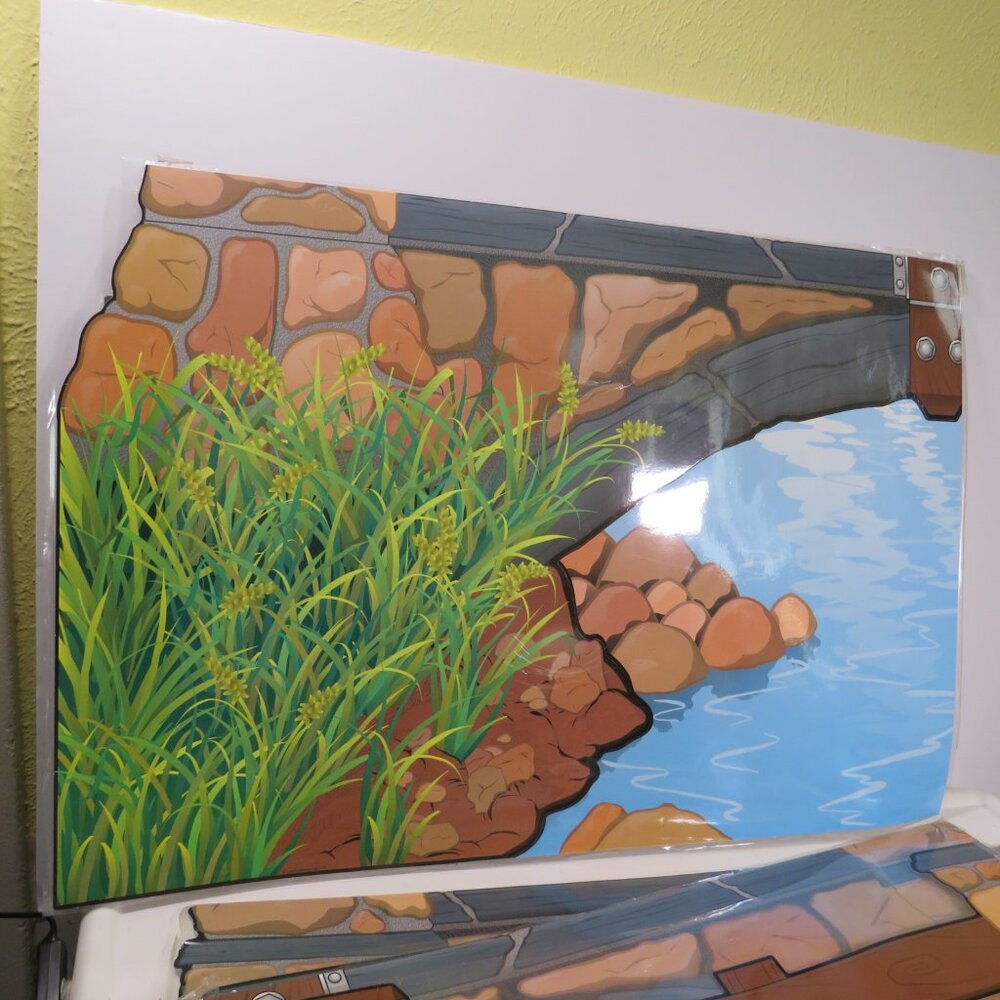 Very Large Bridge Bulletin Board set LAMINATED - Picture 3 of 10